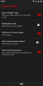 Xperia 10 Home launcher port Mohamedovic 03