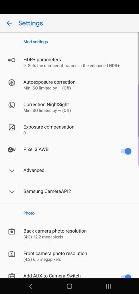 Install Google Camera on Galaxy S10 03