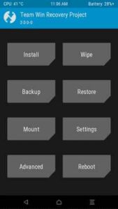 TWRP GalaxyS10 unofficial 01