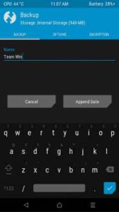 TWRP GalaxyS10 unofficial 02