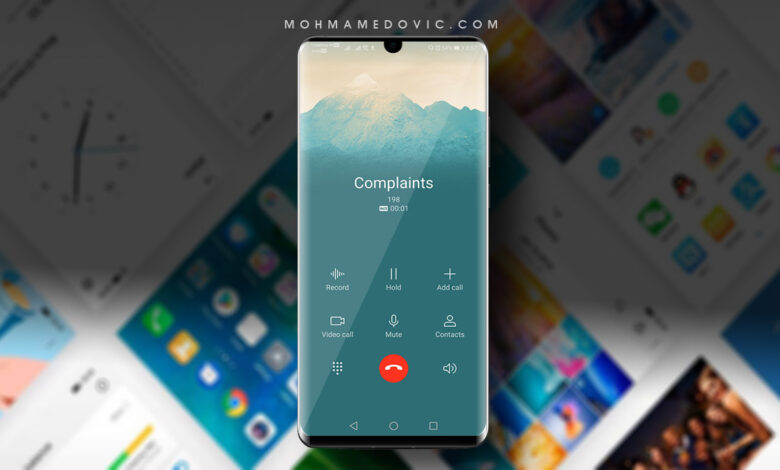 شرح كيفية تسجيل المكالمات بهواتف Huawei/Honor بإصدارات EMUI 9.0 1 تطبيق تسجيل المكالمات لهواتف هواوي
