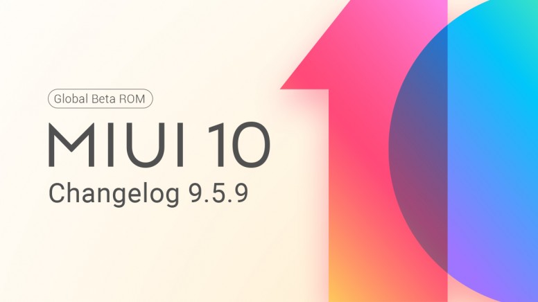 تحديث MIUI 9.5.9 بنظام اندرويد 9 باي