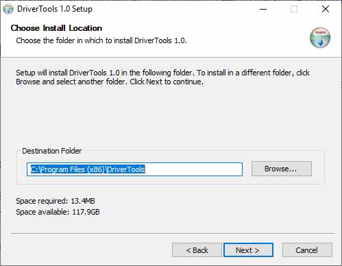 Install Huawei USB Drivers on PC Select Installation Location
