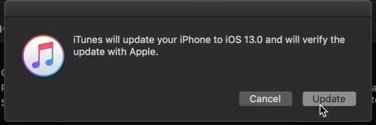 Install iOS 13 via iTunes 06