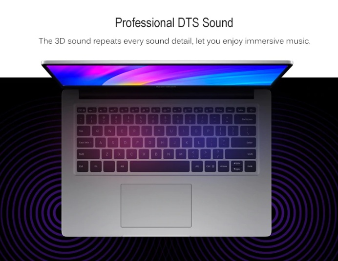 RedmiBook 14 DTS Sound Technology