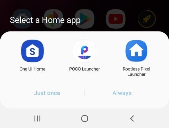 Set Poco Launcher 2.0 as your new home screen Mohamedovic