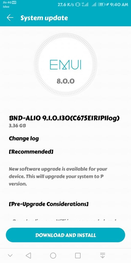 honor 7x emui 9.1 beta update