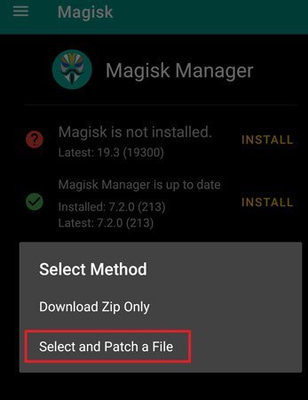Select and Patch AP.tar File