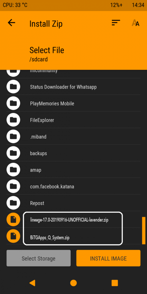 Install Android 10 Custom ROM via OrangeFox Recovery 02