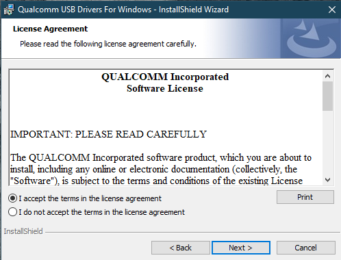 Download Qualcomm HS USB QDLoader 9008 drivers Accept TC