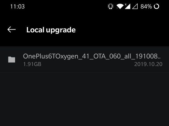 OnePlus 6T OxygenOS 10 Based Android 10 Beta