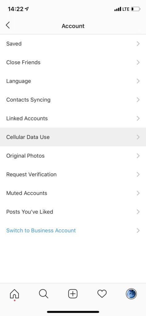 Stop Instagram from Wasting Power Data 02