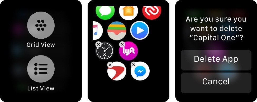 Uninstall App on Apple Watch