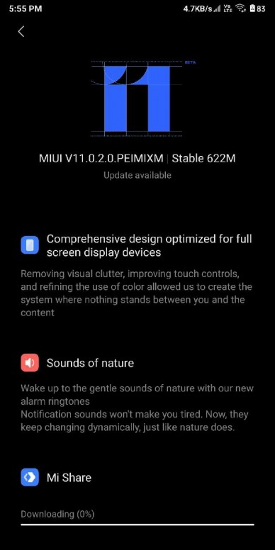 Redmi Note 5 Pro MIUI 11 Update 01 1