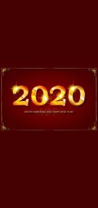خلفيات Happy New Year 2020 للموبايل