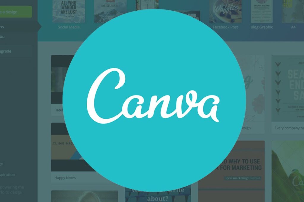 تطبيق Canva أحد تطبيقات تقديم العروض التقديمية