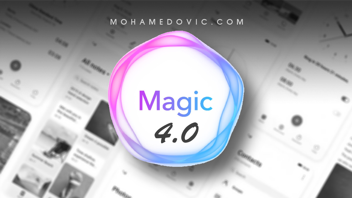 تحديث Magic UI 4