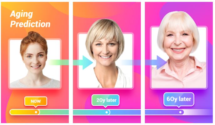 Agingbooth age Progression app