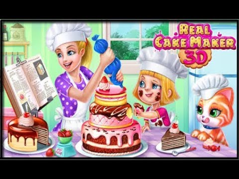 العاب بنات طبخ لعبة تحضير كعكة 2