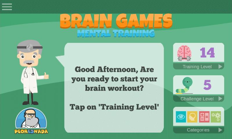 تطبيق 60 Brain Games أحد العاب العقل للاندرويد