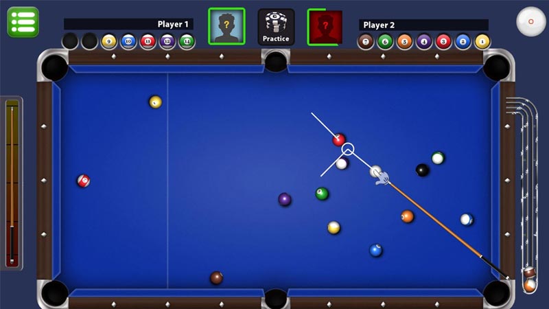 لعبة Pool King ذات مساحة التخزين المنخفضة