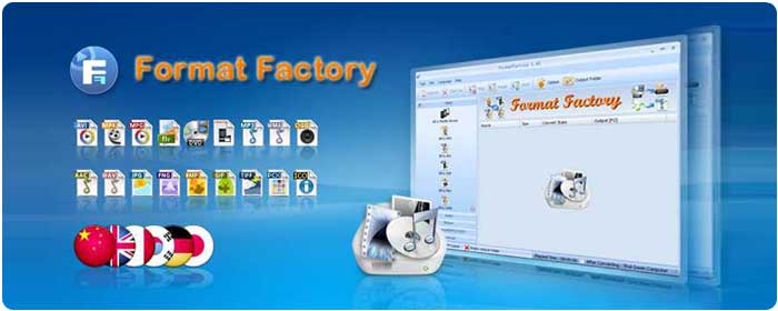 برنامج تحويل الصيغ Format Factory