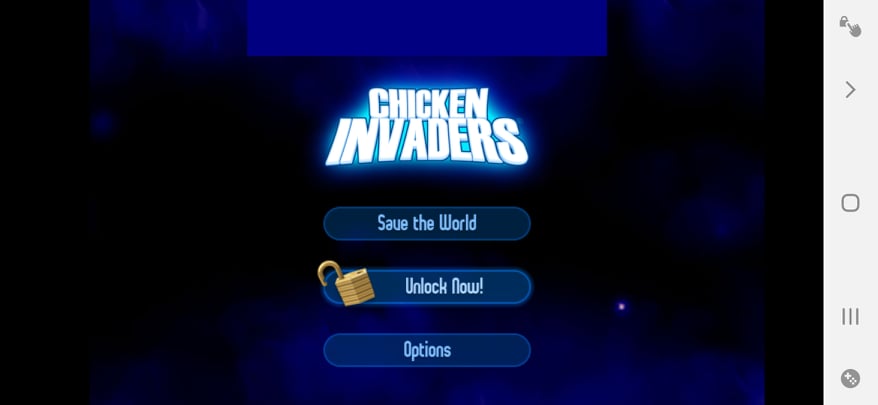 الصفحة الرئيسية للعبة 2 Chicken Invaders