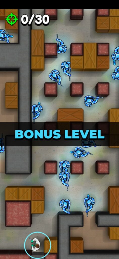 Bonus Level في لعبة Hunter Assassin