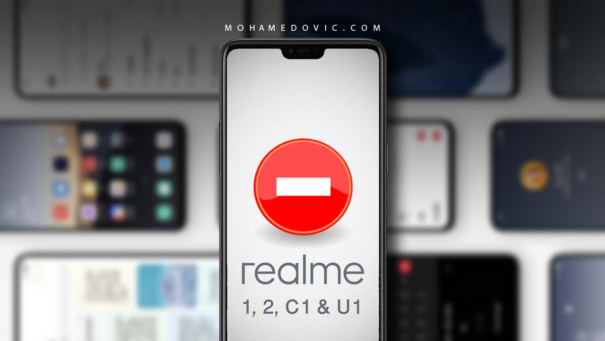 تحديث Realme 1, 2, C1 & U1