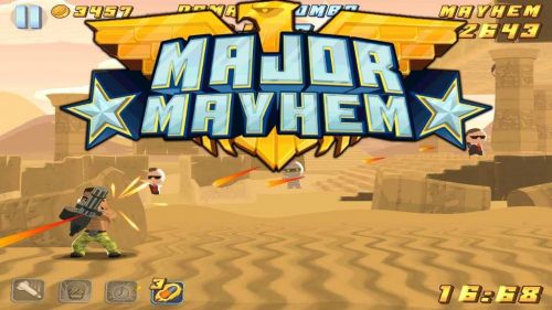 لعبة major mayhem