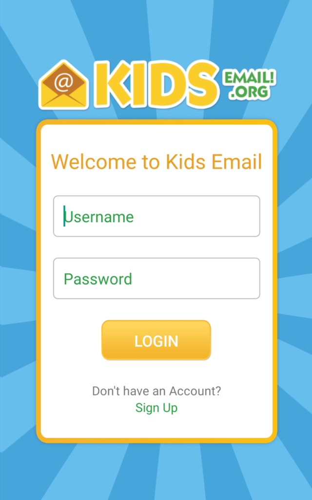 تطبيق Kids Email
