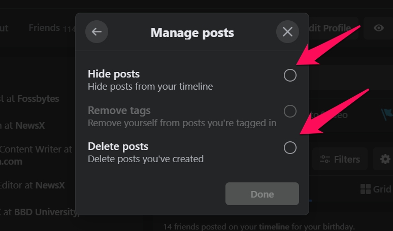 Delete Facebook Posts via Desktop 04