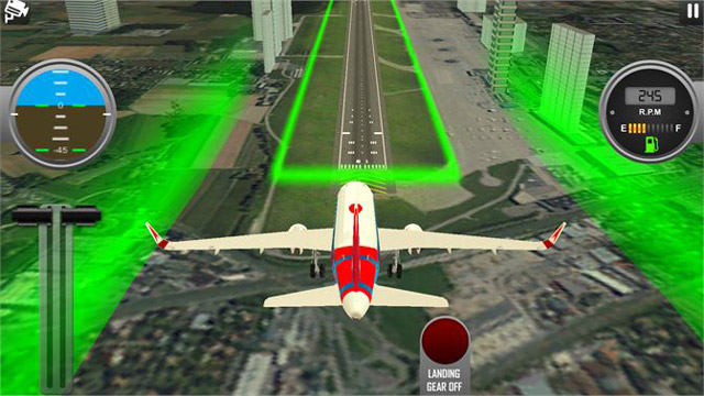 لعبة 3D Airplane Flight Simulator