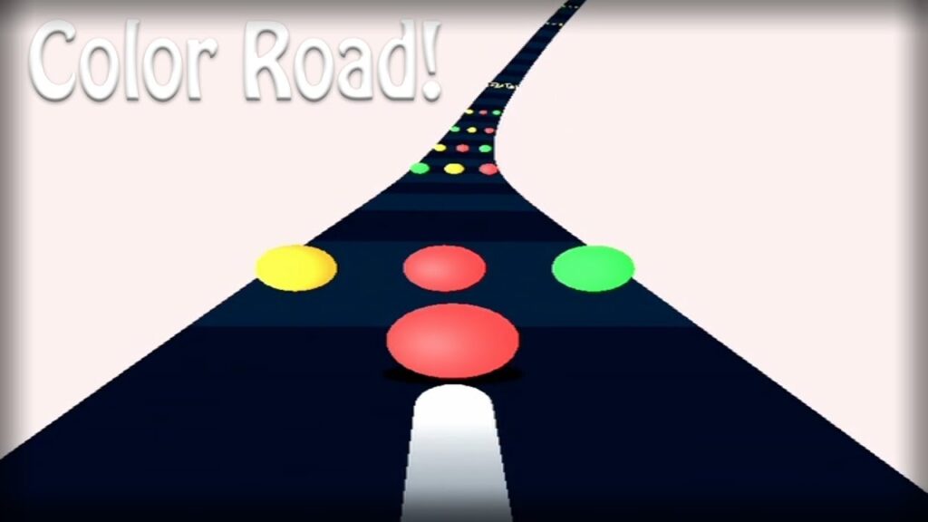 لعبة Color Road