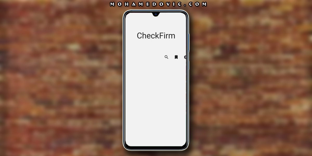 Download CheckFirm App For Samsung Devices MohamedOvic