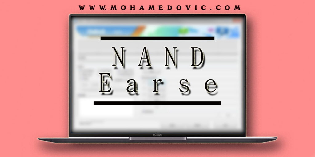 how to do nand earse to samsumg phone