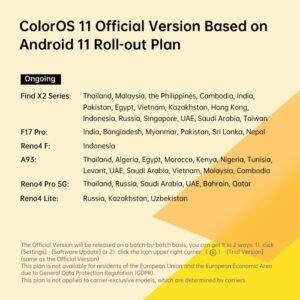 coloros 11 android 11 stable rollout 02