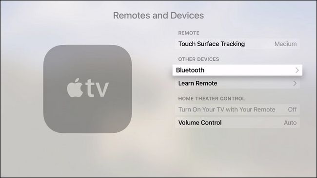 اختار Bluetooth من قسم Remotes and Devices