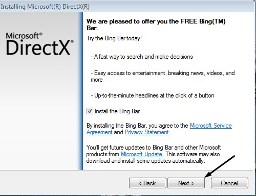 خطوات تثبيت Directx12 على الكمبيوتر