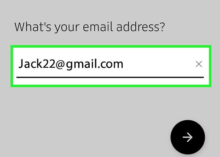 تسجيل عنوان البريد الإلكتروني الخاص بك على تطبيق uber