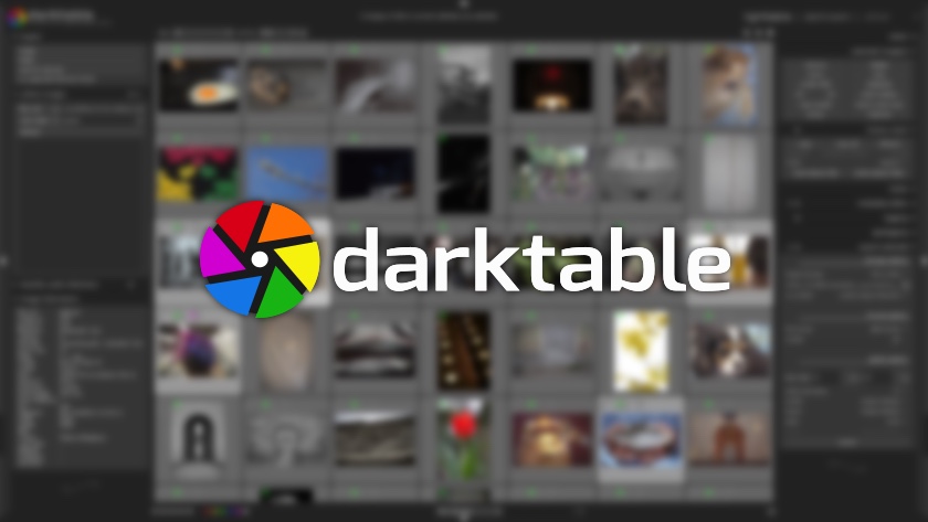 برنامج darktable