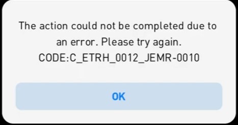 مشكلة C_ETRH_0012_JEMR-0010
