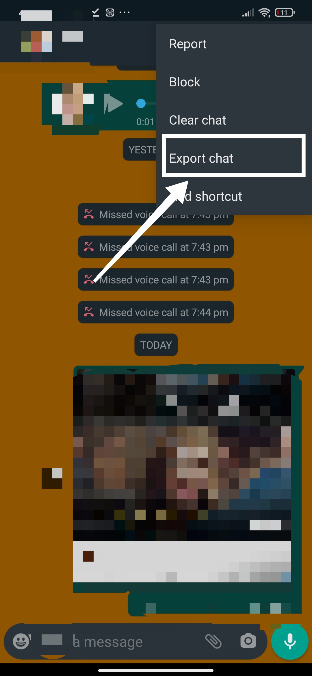 how to move chat from whats to tele 02