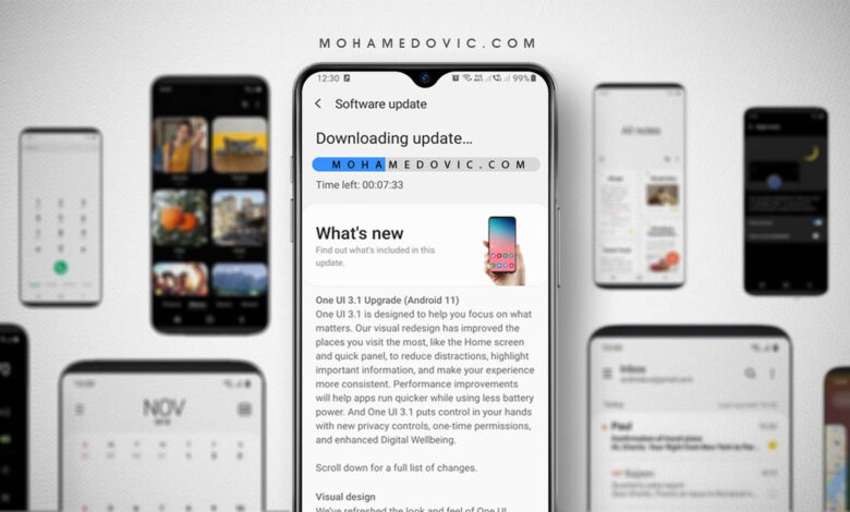 تحديث اندرويد 11 (One UI 3.1) لهاتف Galaxy A10: رسمي مستقر، شرح التثبيت! 1 تحديث سامسونج A10 إلى اندرويد 11
