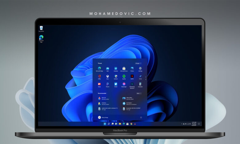 تثبيت ويندوز 11 على Mac أصبح ممكنًا الآن! إليك خطوات تثبيت Windows 11 على ماك بوك 1 Windows 11 on mac mohamedovic 1