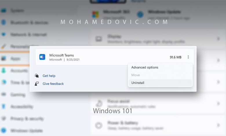 هل تبحث عن طريقة إزالة أو إيقاف Microsoft Teams من ويندوز 11؟ إليك الطريقة بالتفصيل! 1 إيقاف برنامج مايكروسوفت تيمز من ويندوز 11