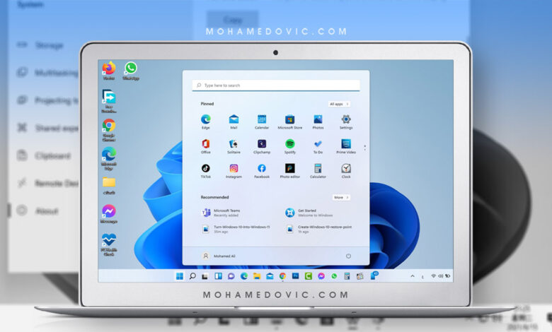 شرح تحويل ويندوز 10 إلى ويندوز 11 "كليًا" بواسطة بعض التخصيصات والبرامج البسيطة! 1 ما هي طريقة تحويل ويندوز 10 إلى ويندوز 11