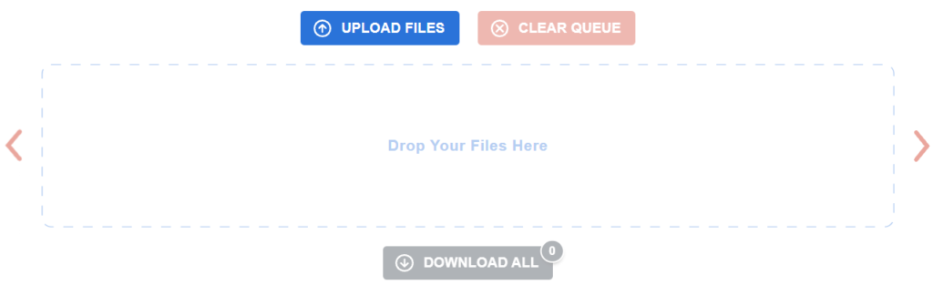 اختيار ملف ما ثم الضغط على Upload files