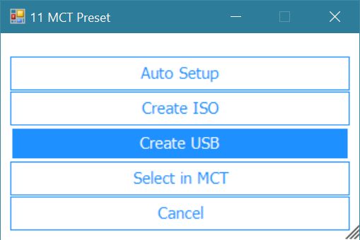 Create ISO bootable USB