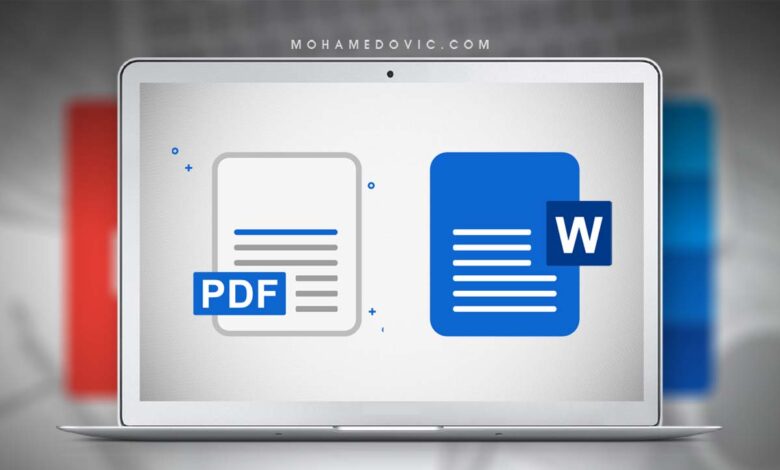أفضل 6 طرق لتحويل ملفات PDF "العربية" إلى صيغ Docx, TXT, PPT للويندوز والاندرويد! 1 تحويل ملفات PDF العربية إلى كتابة